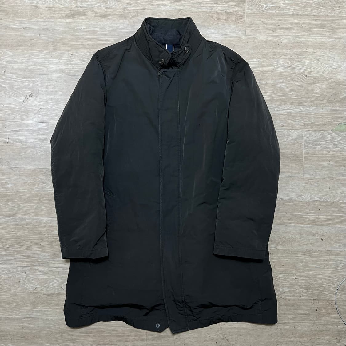 올젠 프리미엄 구스다운 코트 롱패딩 [블랙] XL/105 상품이미지1