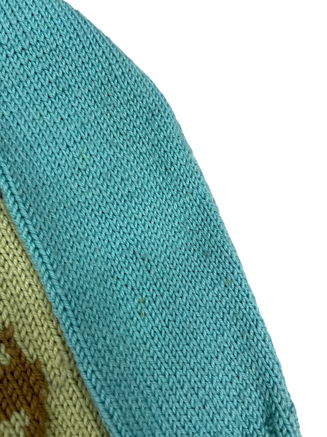 [44] 베네통 그림 자수 울 니트 가디건 상품이미지6