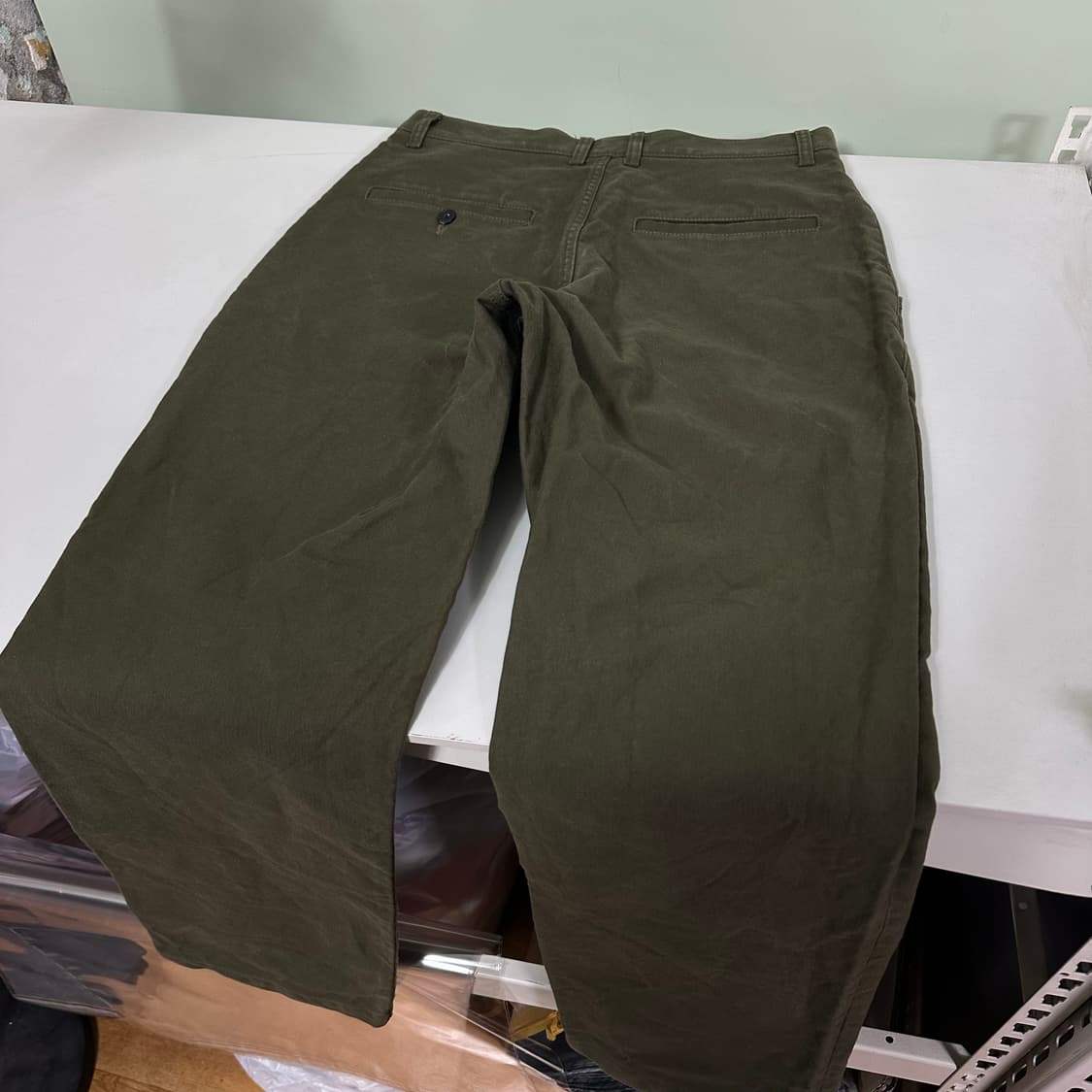 M 유니폼브릿지 카키 레귤러핏 워크팬츠 상품이미지6