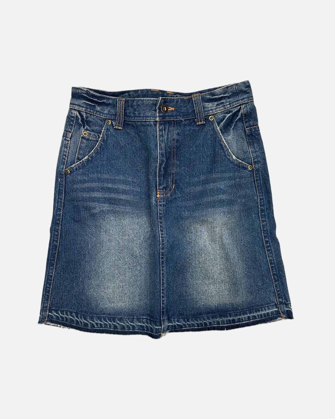 fade strap denim skirt 상품이미지2