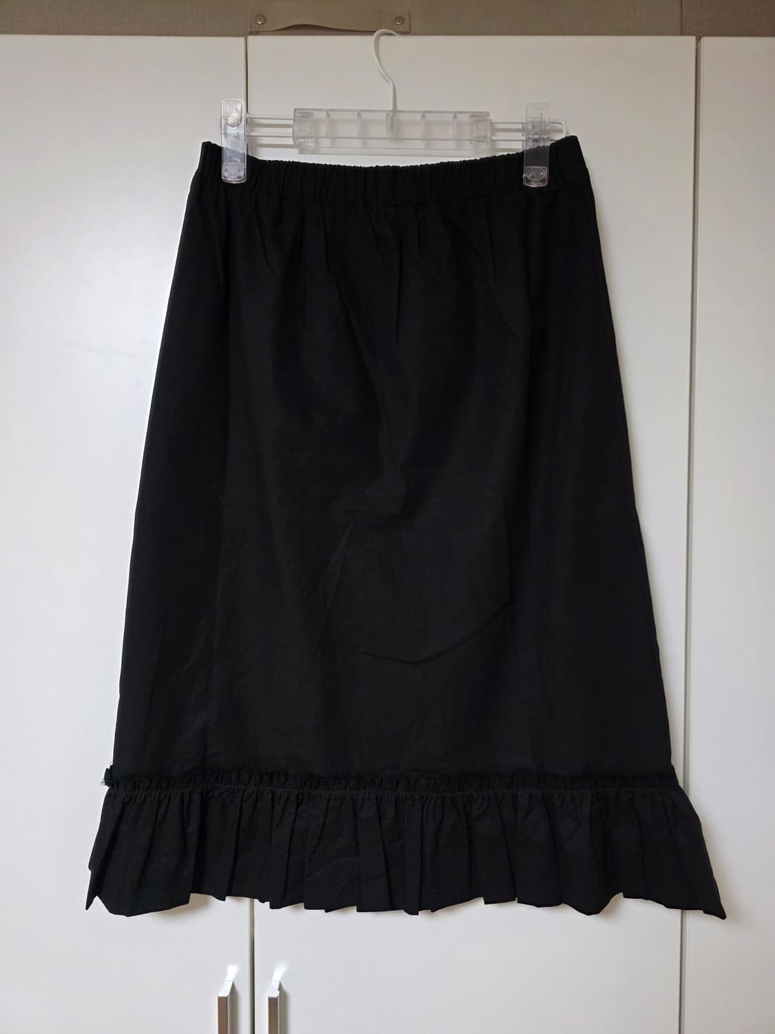 낫띵에브리띵 프릴 미디 스커트 상품이미지4