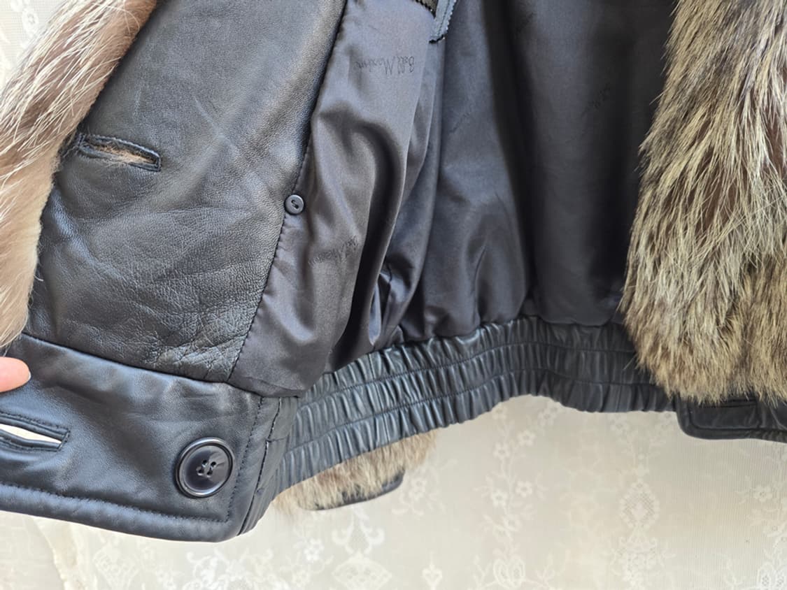 빈티지 폭스퍼 양가죽 자켓 상품이미지5