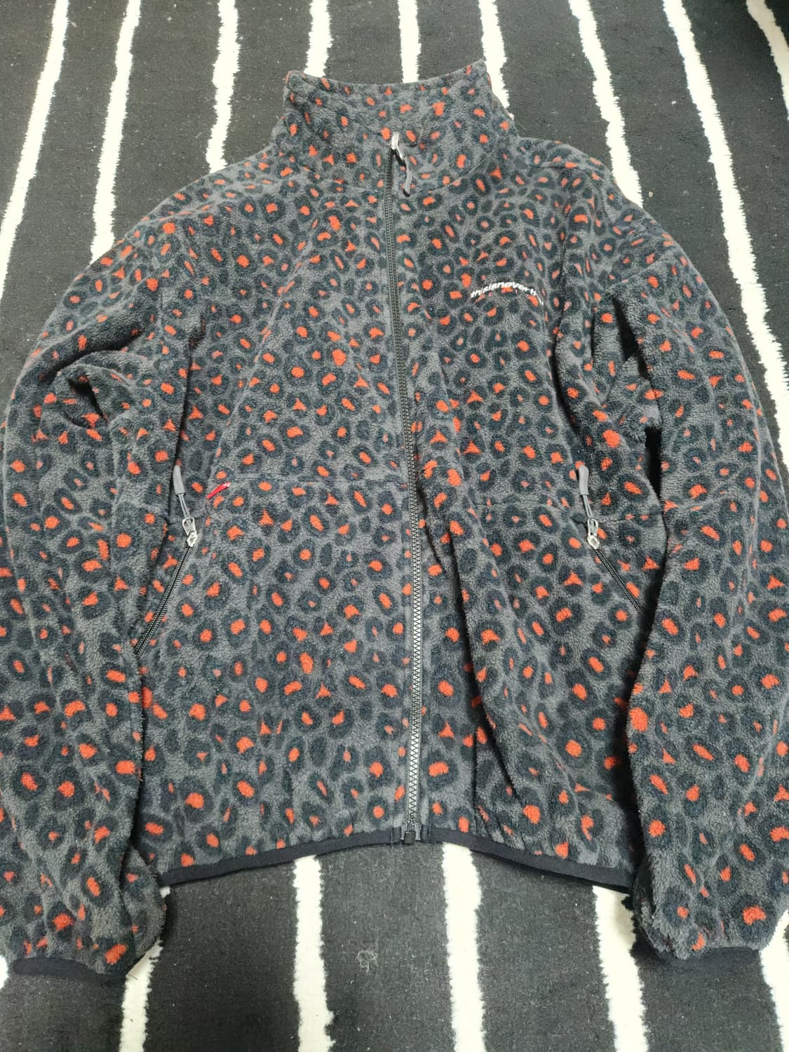 Thisisneverthat FleeceJacket Red Leopard 상품이미지2