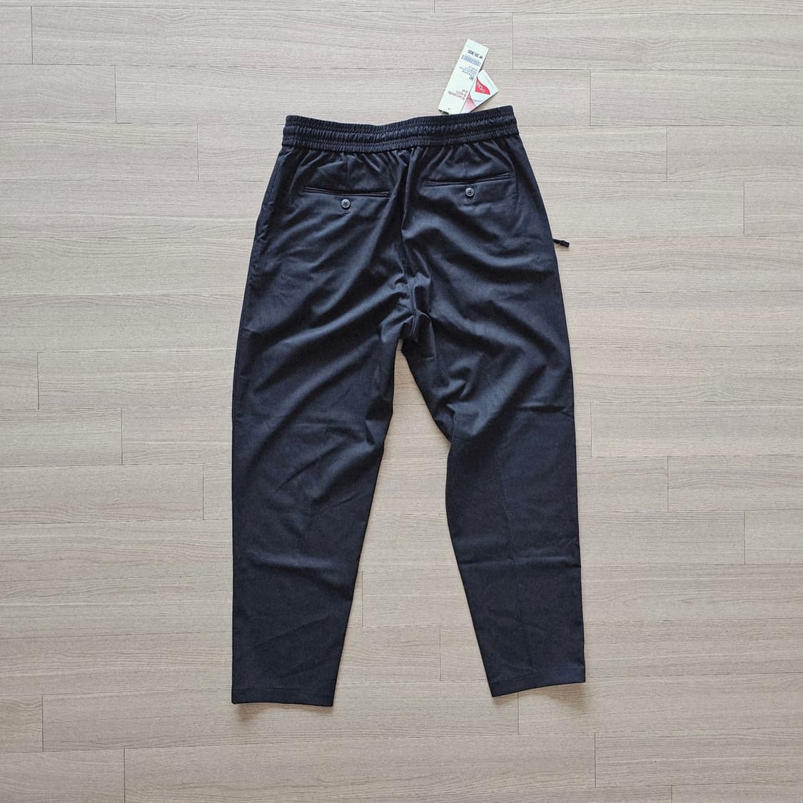 32 34 새제품) 에잇세컨즈 밴딩 와이드 투턱 슬랙스 정장 바지 상품이미지4