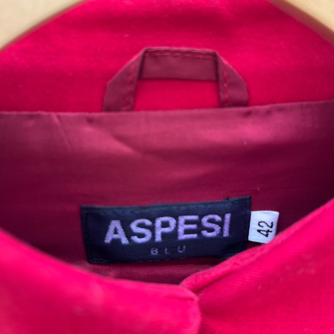 ASPESI BLU Red structured Jacket 상품이미지4