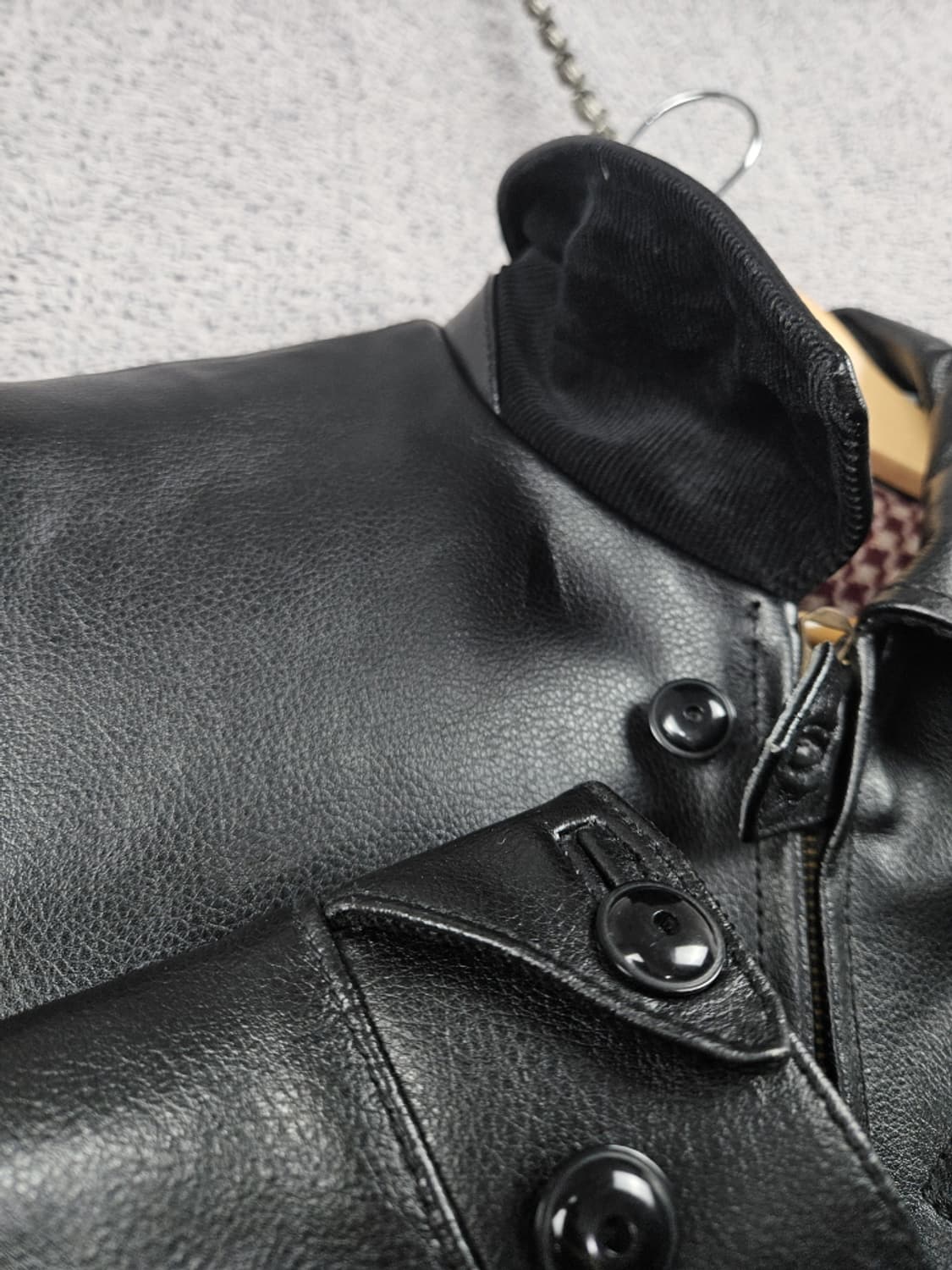 벤데이비스 하운드투스 카우레더 가죽자켓 ( M ) / 10484 상품이미지10