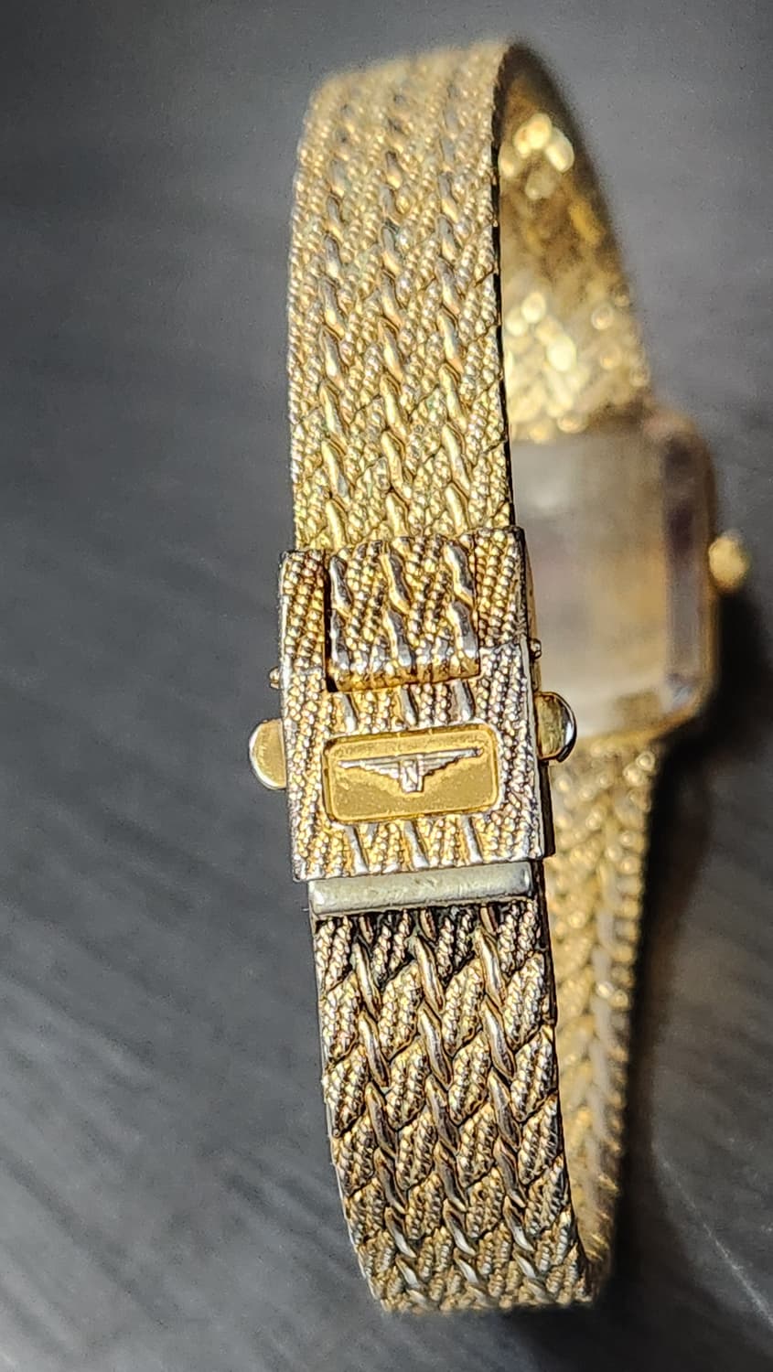 론진 한정판 빈티지 금장 여성시계 상품이미지4