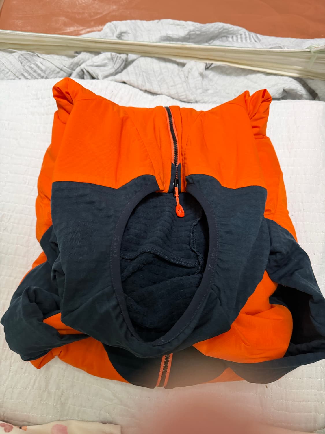 아이거 노드완드 미드레이어 하이브리드 후드 자켓 남성 M11E5FM008 상품이미지5