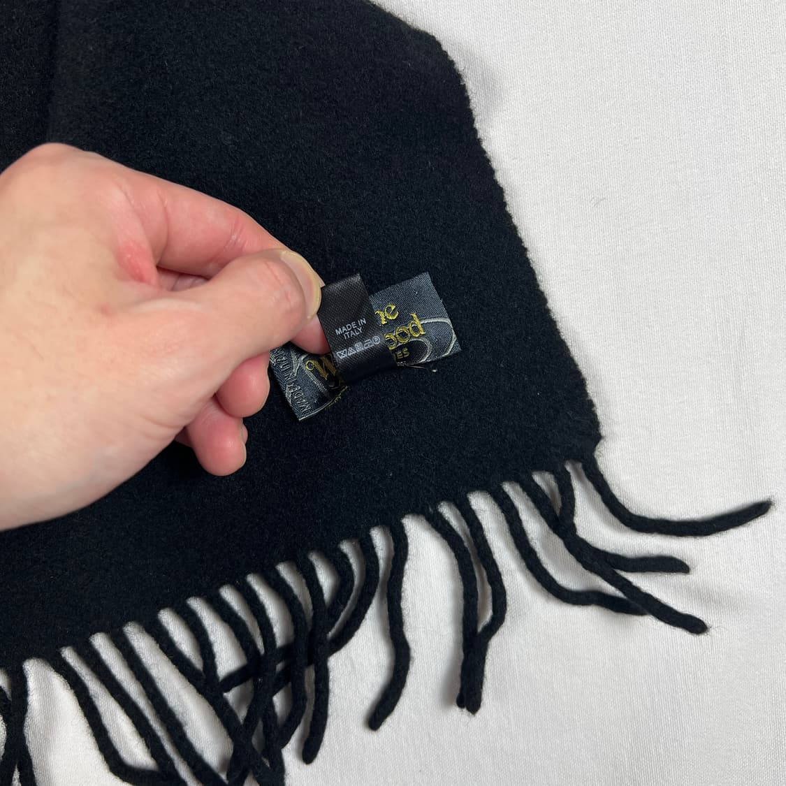 비비안웨스트우드 오브 로고 머플러 목도리 상품이미지5