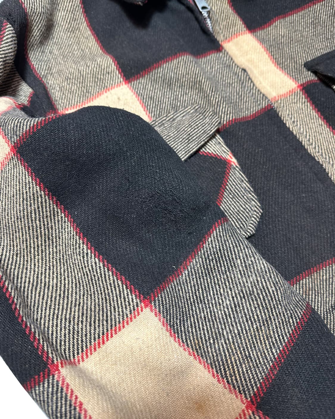 70-80s Sears 시어스 헤비 울 헌팅 자켓 made in usa 상품이미지7