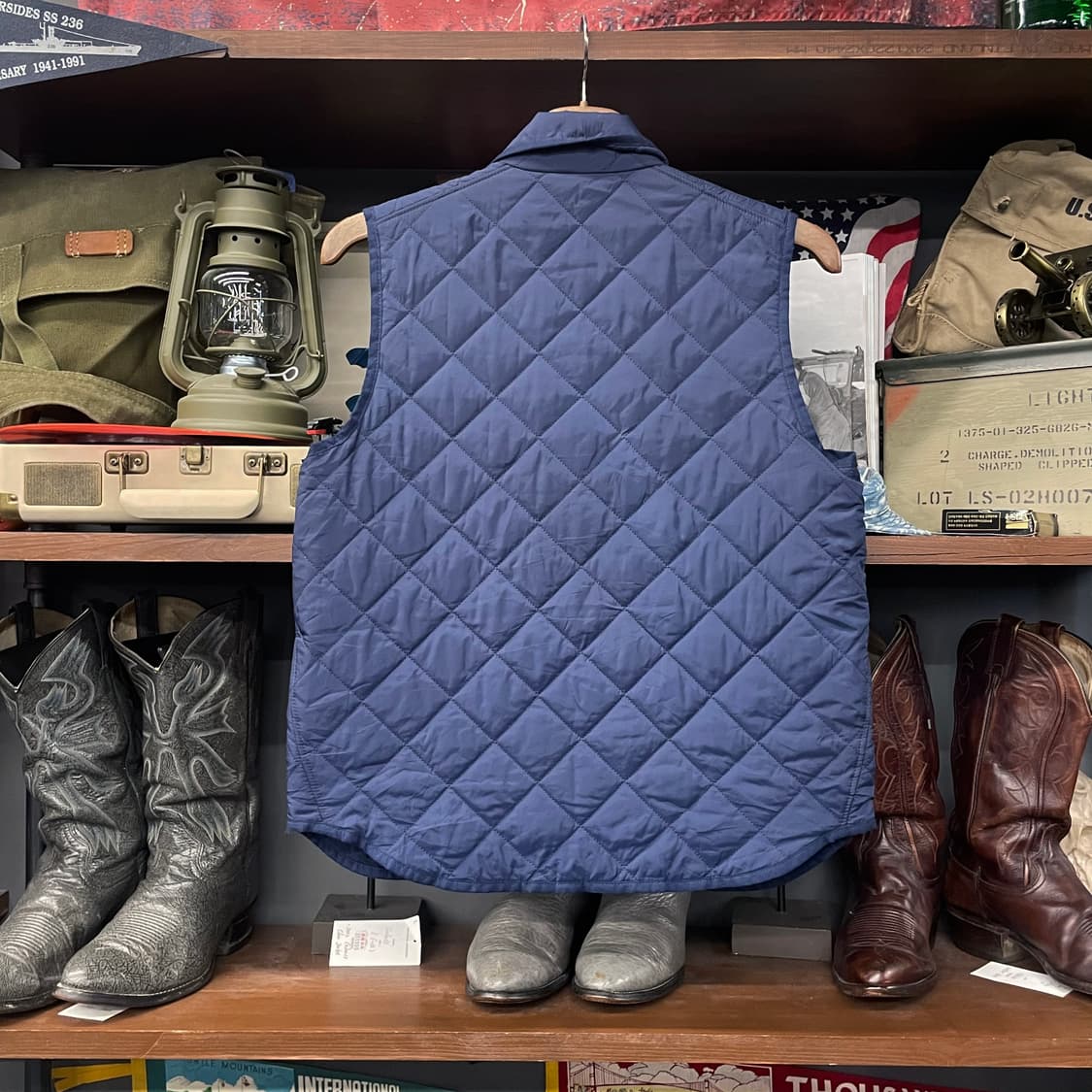 폴로 랄프로렌 신형 라벨 퀼팅 조끼 베스트 자켓 상품이미지2