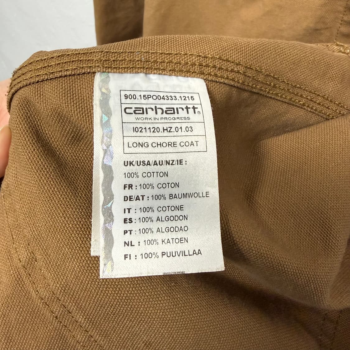 칼하트 쵸어자켓 2  상품이미지5