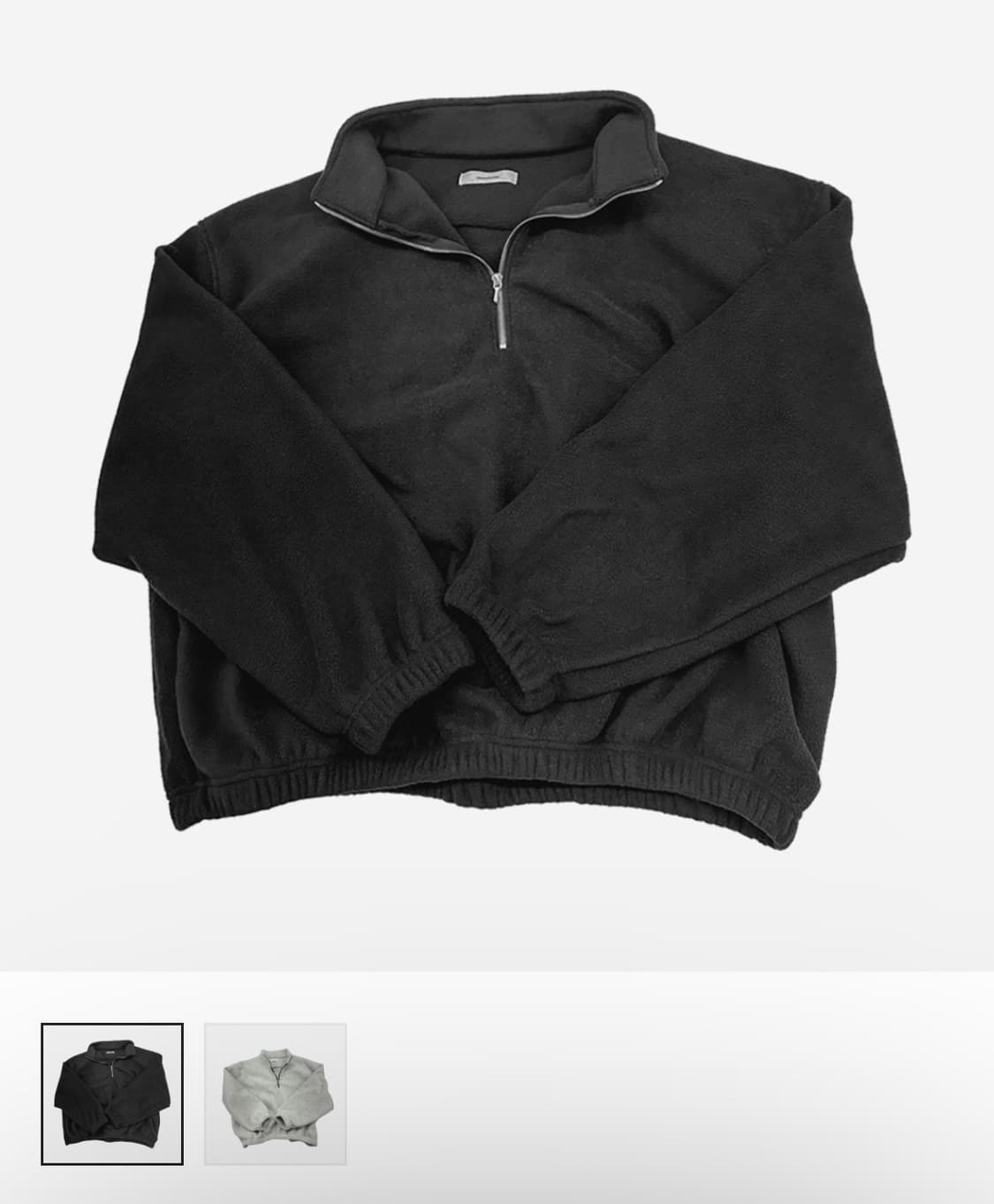 구매) 논노드 플리스 하프집업 2사이즈 삽니다 상품이미지1