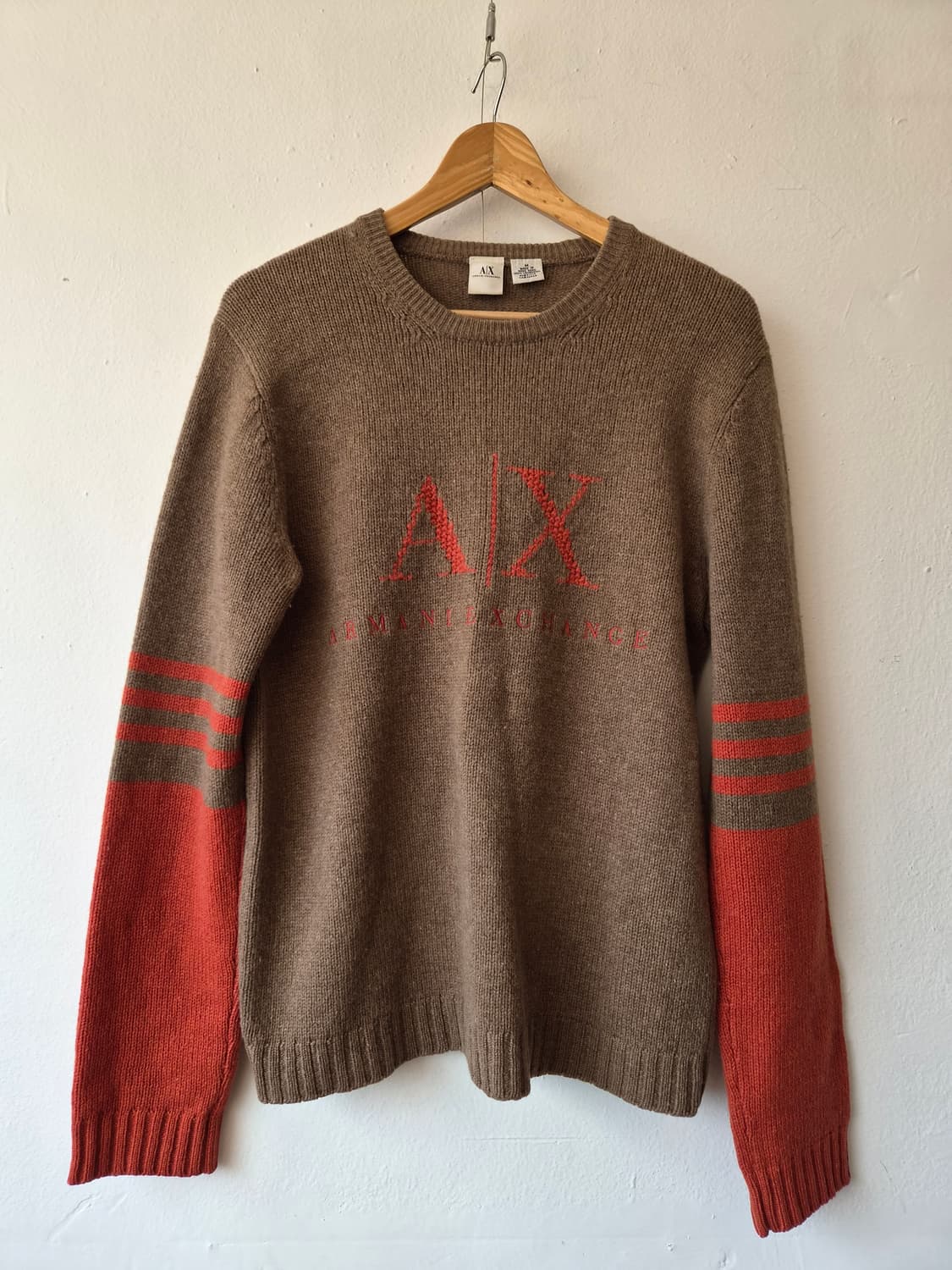 아르마니 익스체인지 남성 램스울라운드니트 M사이즈 상품이미지2