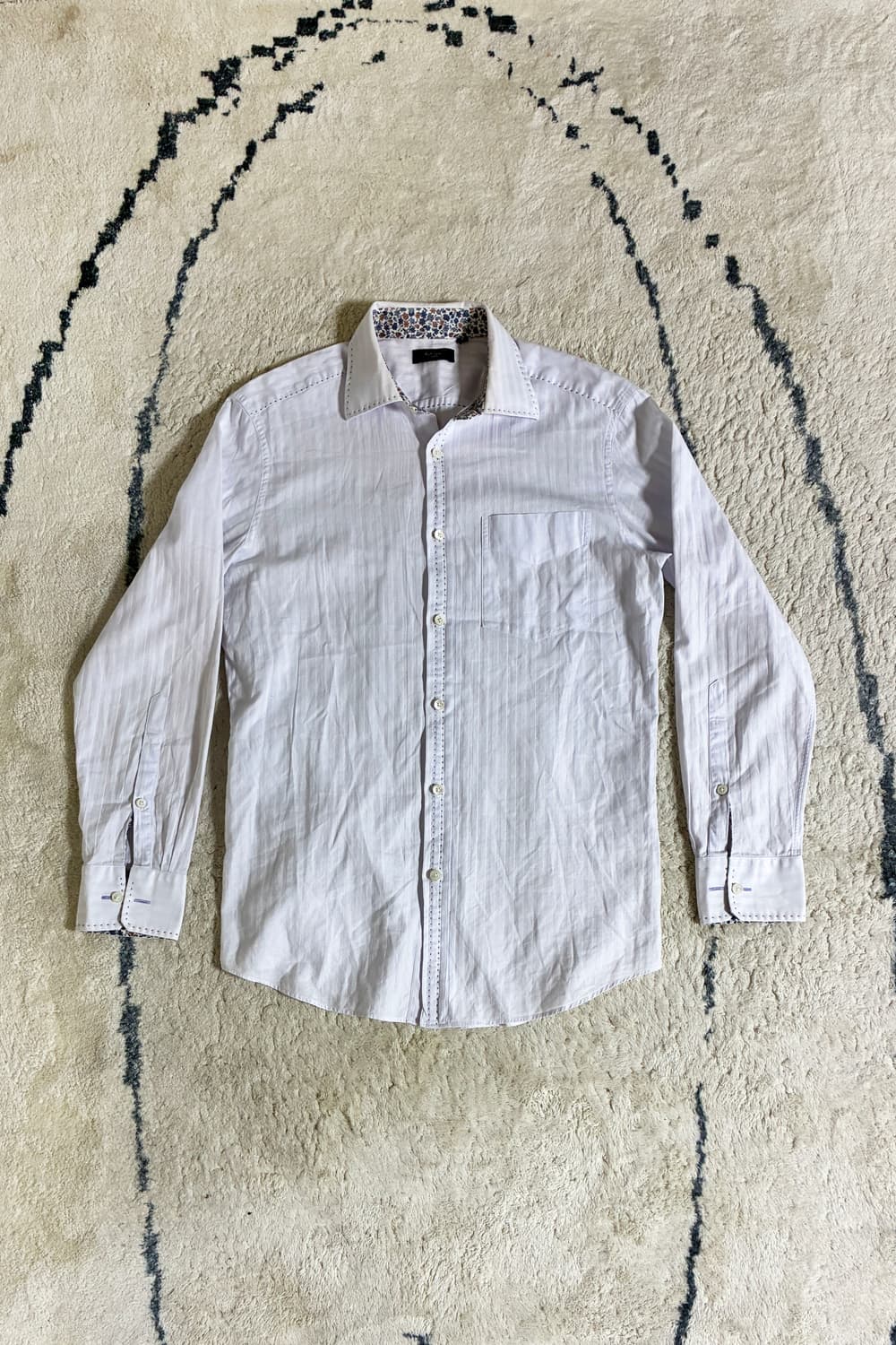 Paul Smith Floral Trim Stripe Shirt 상품이미지7