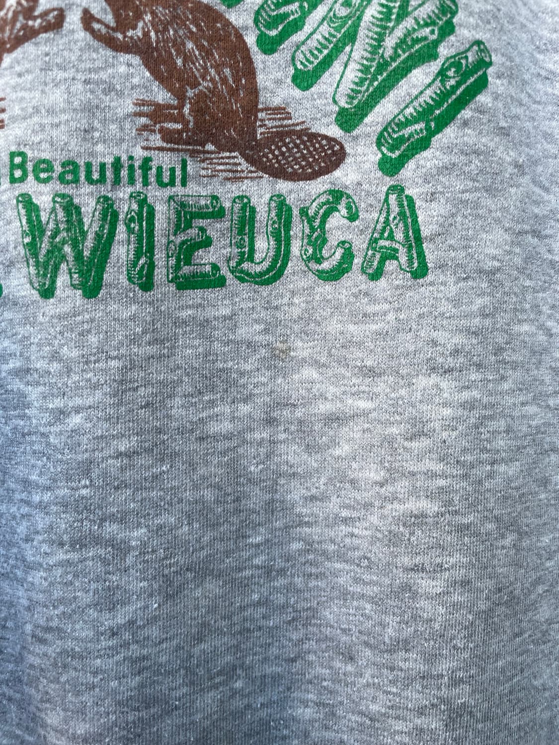 80's Vintage CAMP Sweatshirt Made In USA 상품이미지10