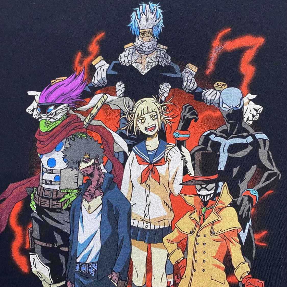 나히아 나의히어로아카데미아 빌런 오피셜 애니메이션 티셔츠 애니티 상품이미지4