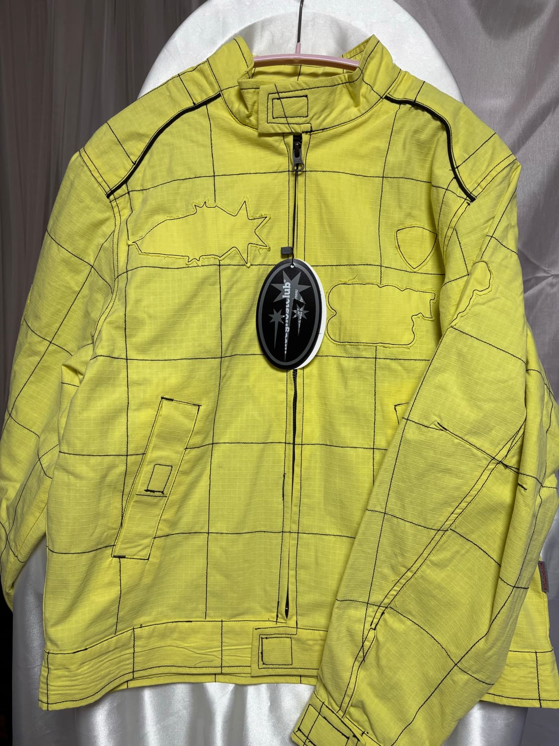 나이스고스트클럽 와펜 레이싱 자켓 상품이미지2