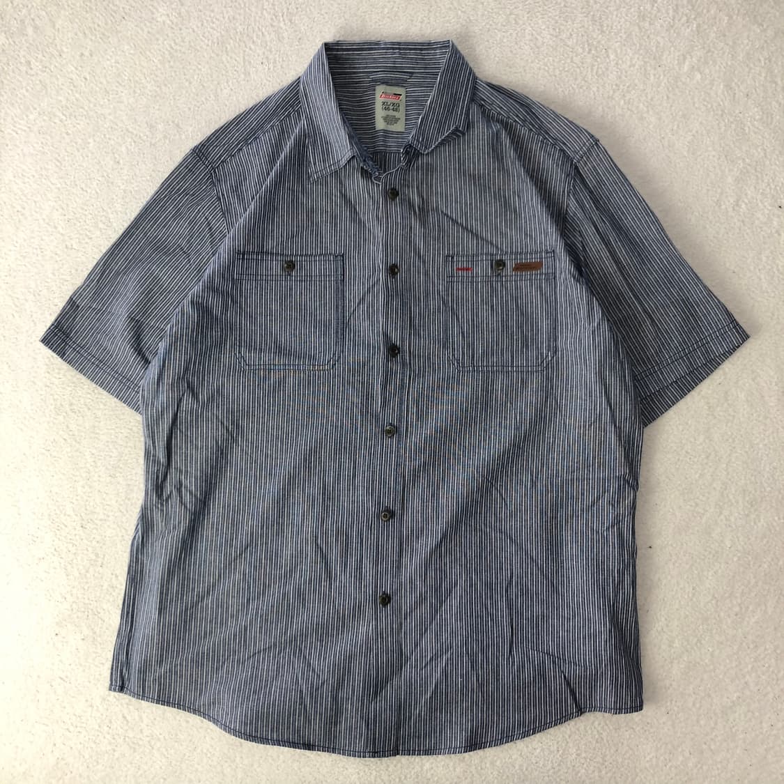 디키즈 히코리 반팔 셔츠  상품이미지1