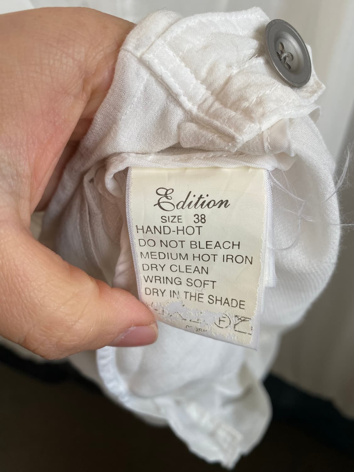 화이트 시스루 베스트 자켓(F) 상품이미지8