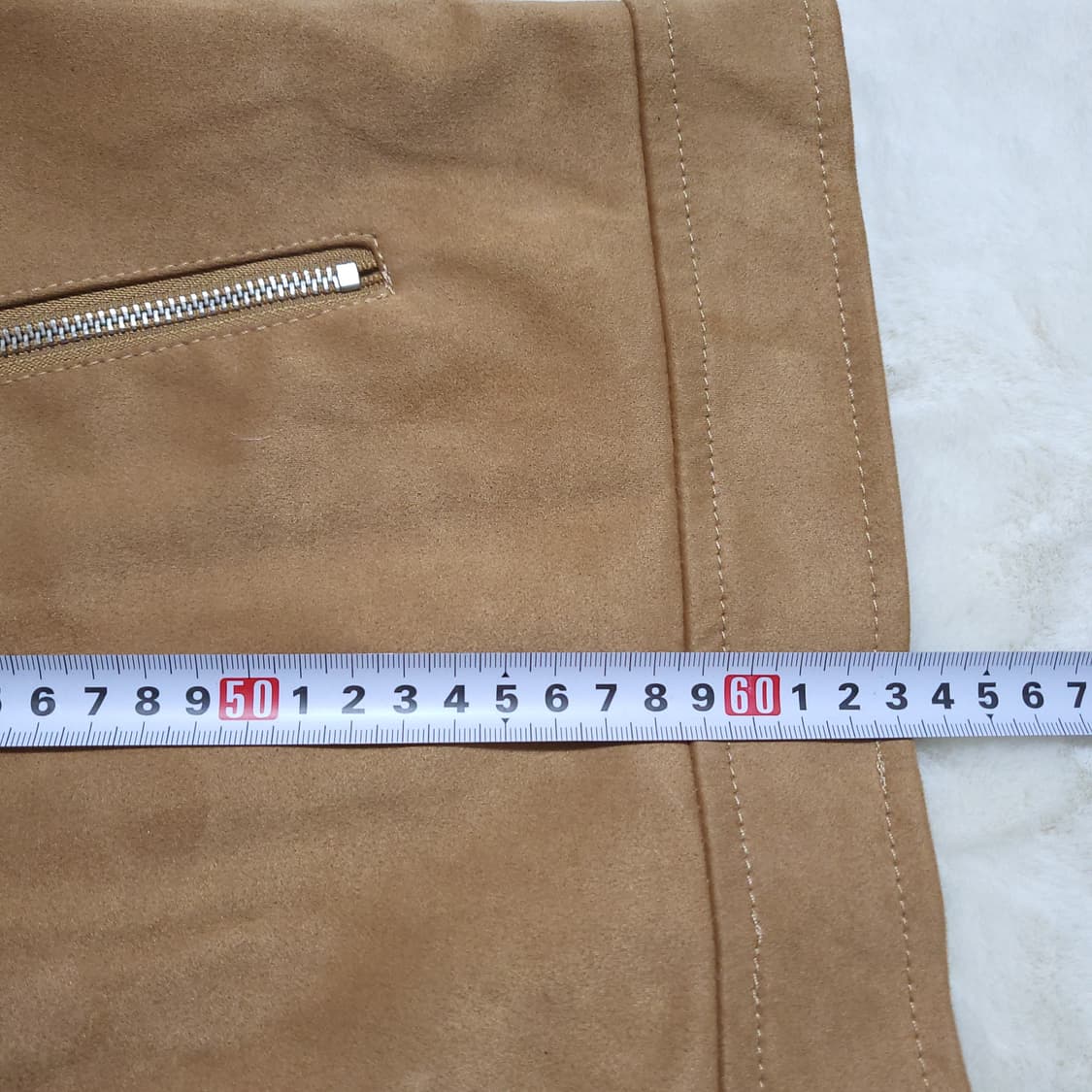 레이디볼륨 스웨이드 자켓 F 0310 뽀샤샤 상품이미지5