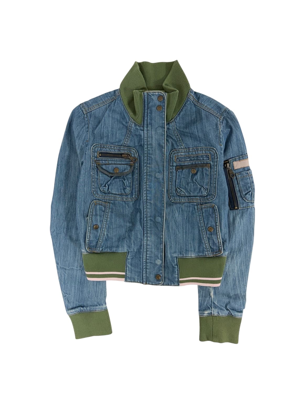 빈티지 데님 자켓 상품이미지1