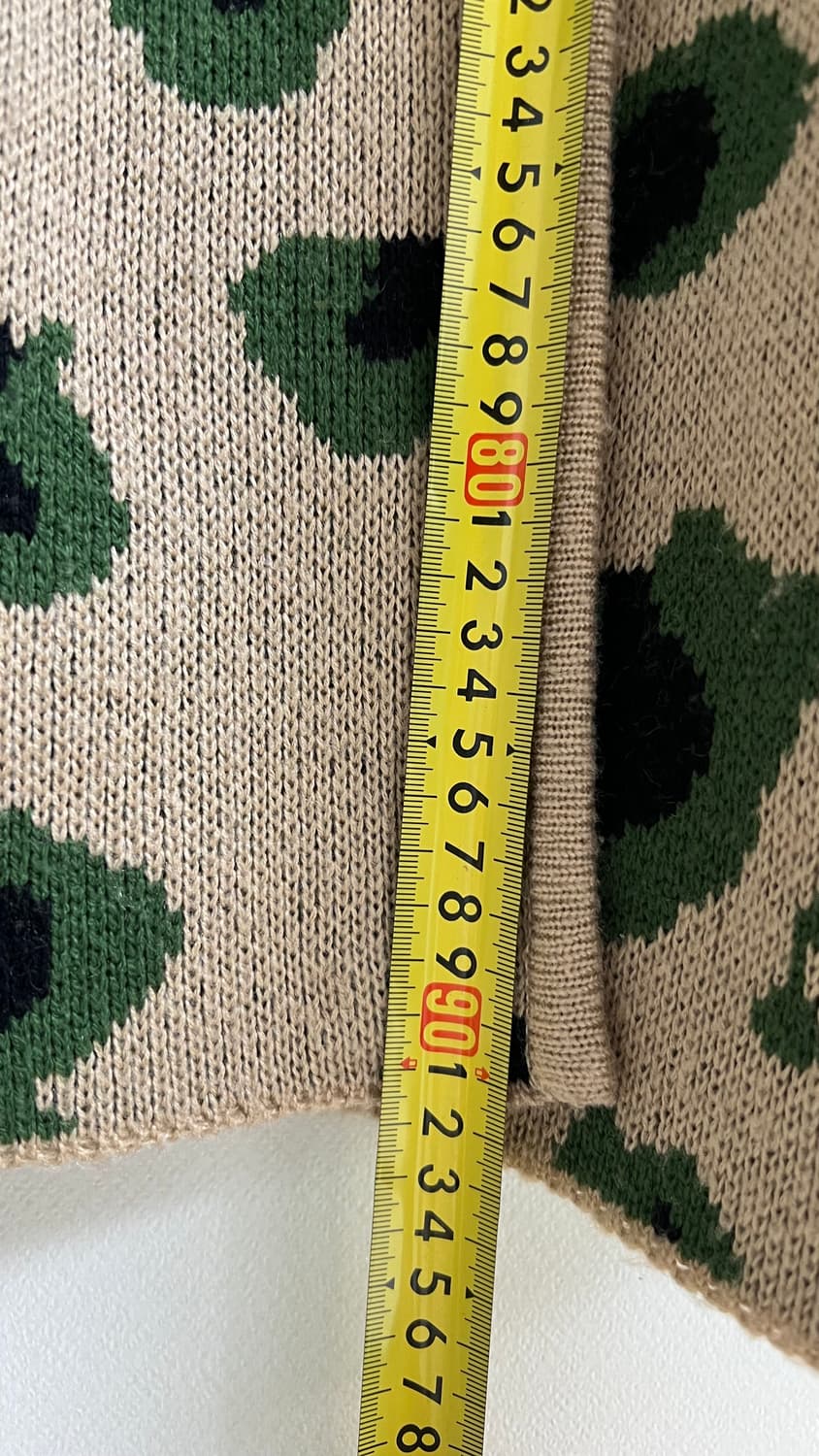 Lozza 레오파드 패턴 니트 코트 55 상품이미지4