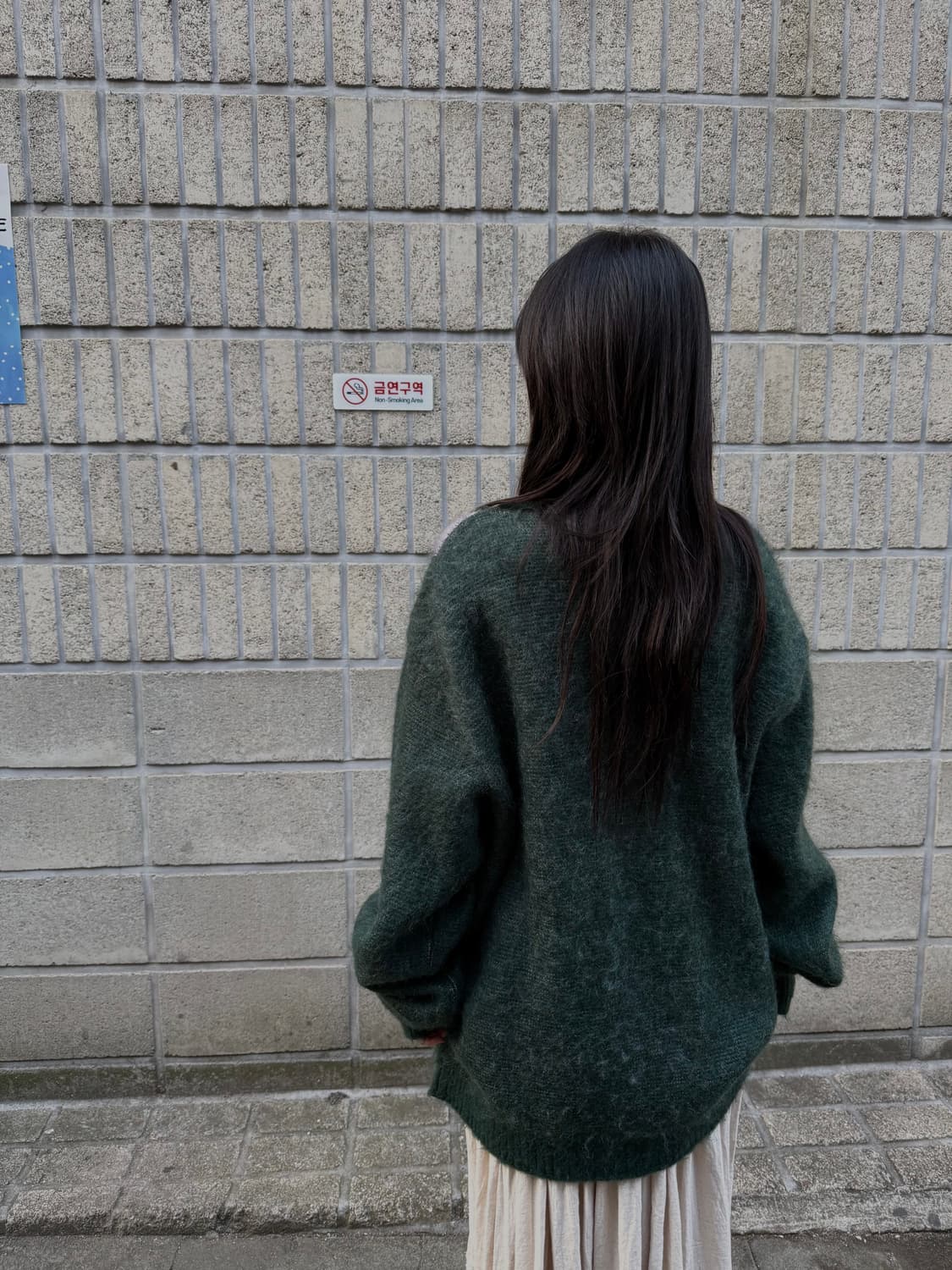 니들스 아가일 모헤어 가디건 상품이미지5