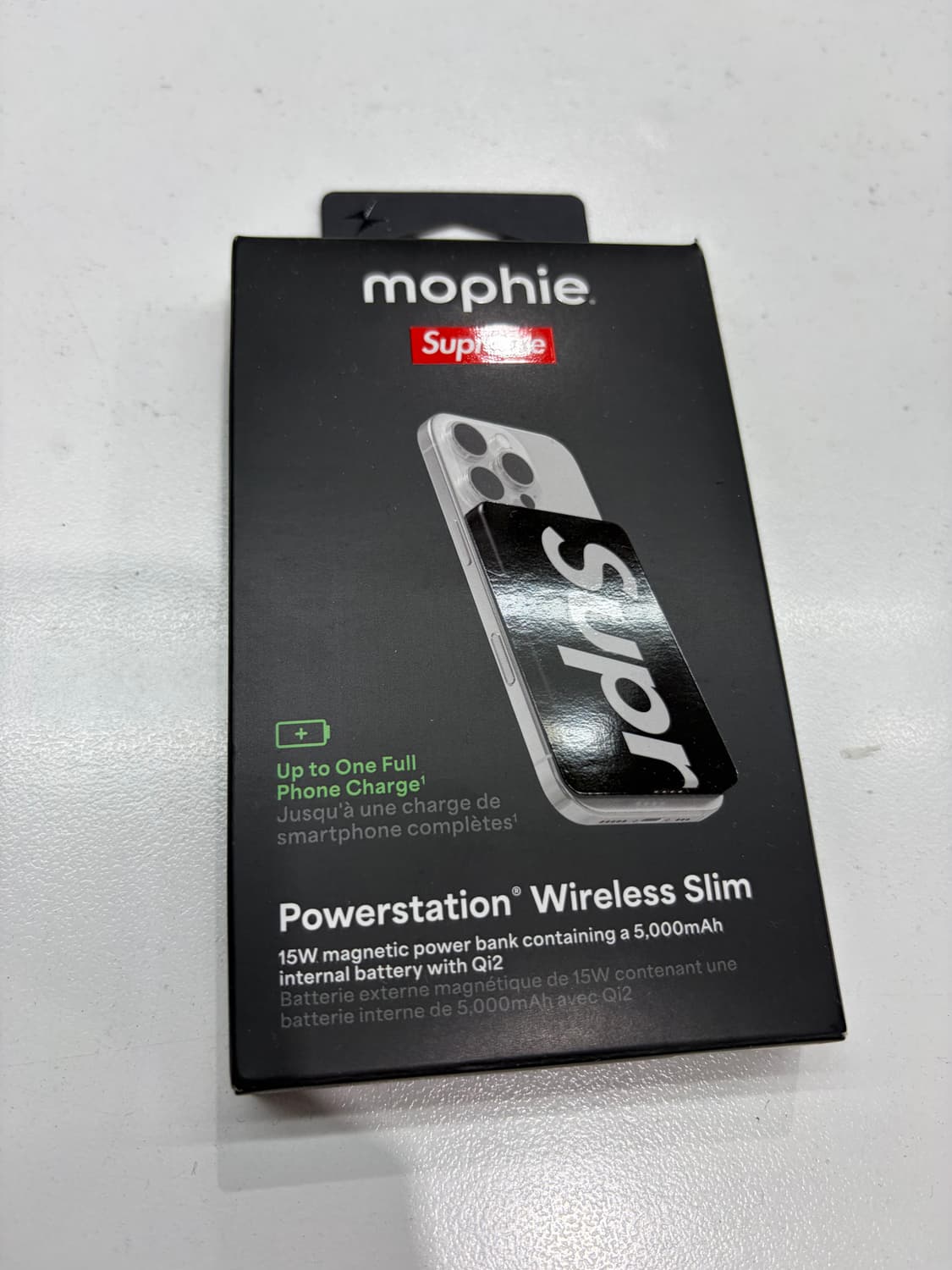슈프림 맥세이프 보조배터리 mophie® Qi2 상품이미지2