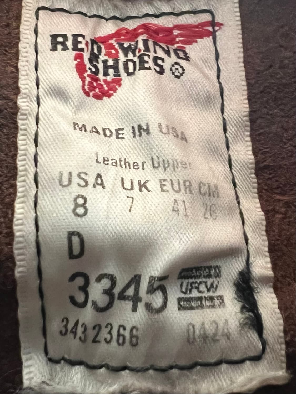 레드윙 3345 블랙스미스  상품이미지5