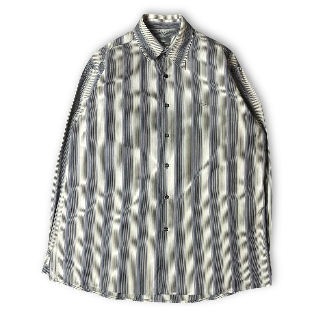 라코스테 그라데이션 스트라이프 긴팔 셔츠 100 상품이미지1