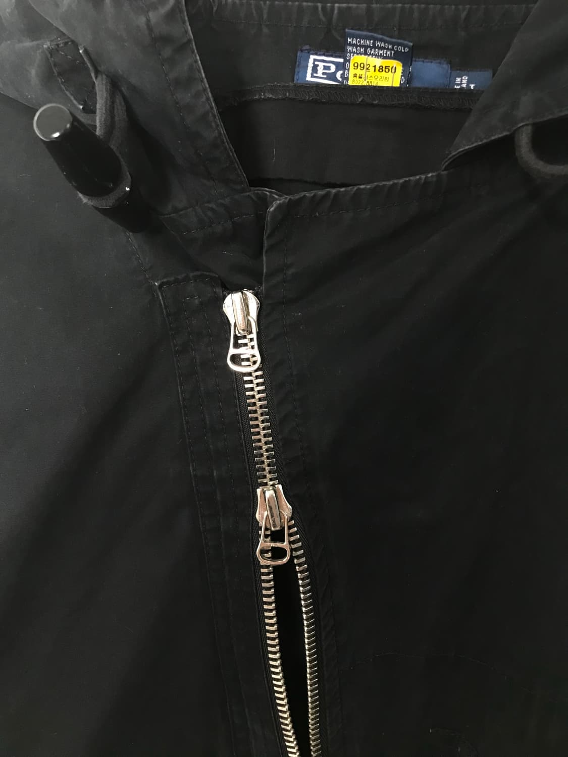 폴로 랄프로렌 블랙 코튼 후드 자켓 상품이미지5