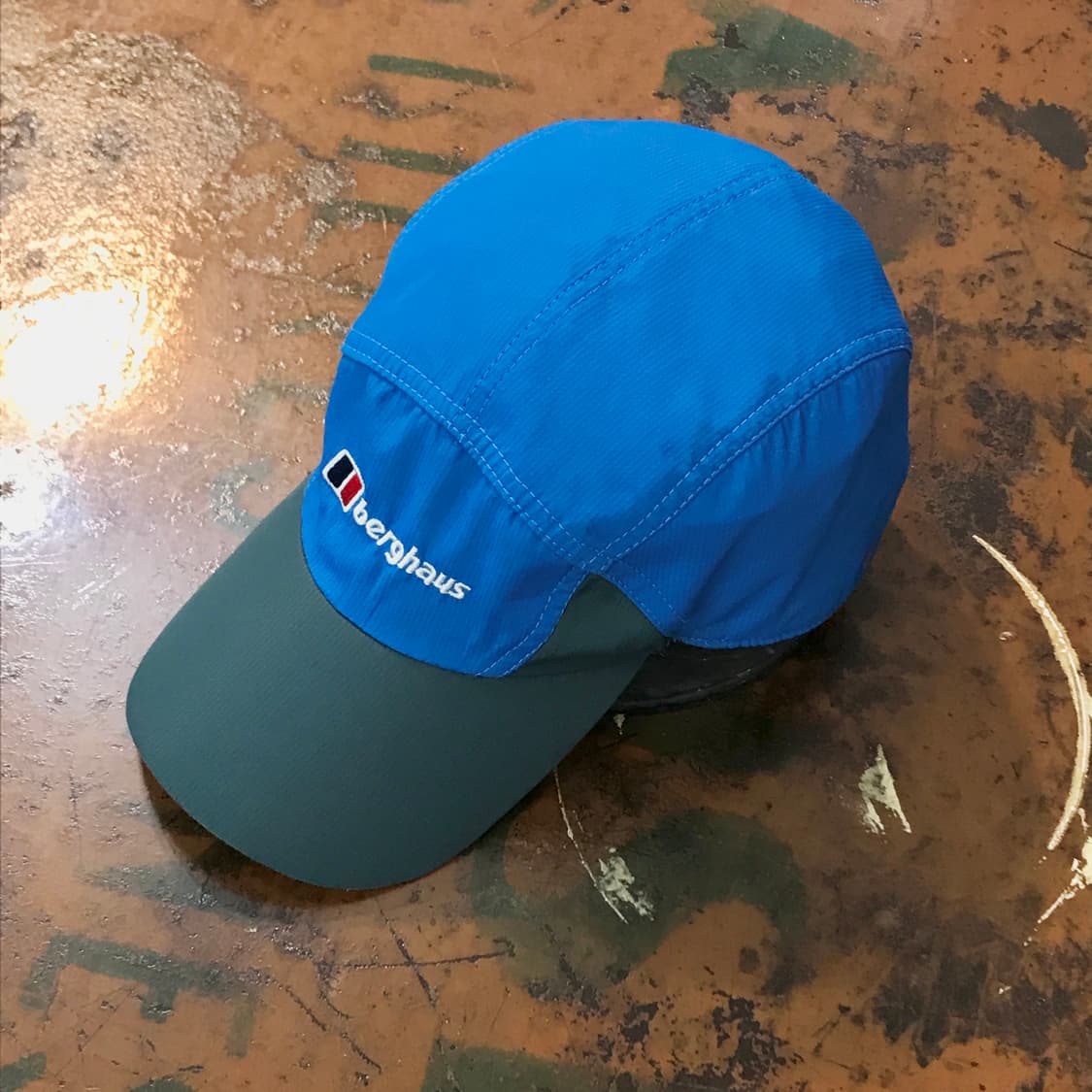 버그하우스 블루 아웃도어 캡 모자 남녀공용 상품이미지1