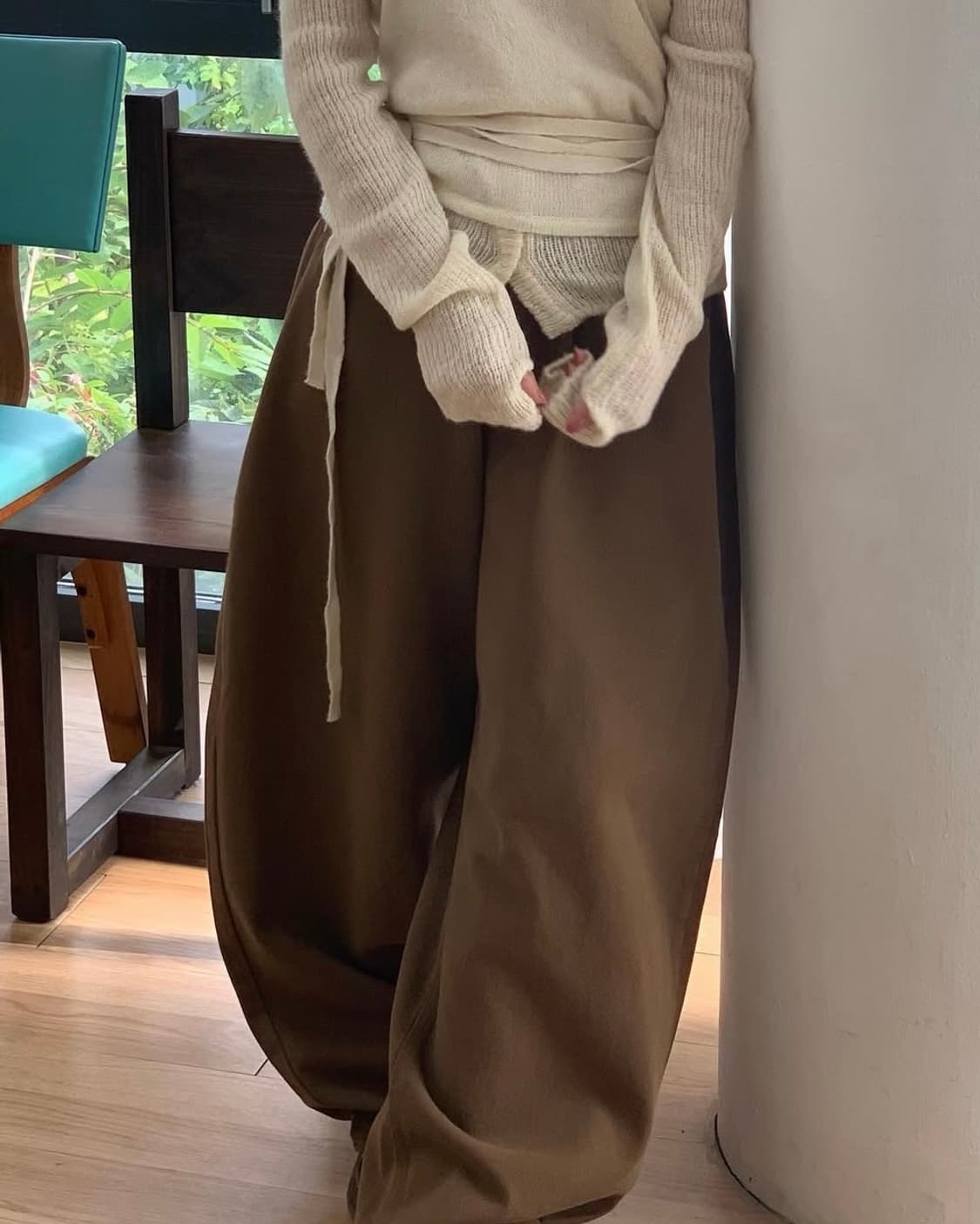 르미닛 니트 뷔스티에+가디건 세트 상품이미지7