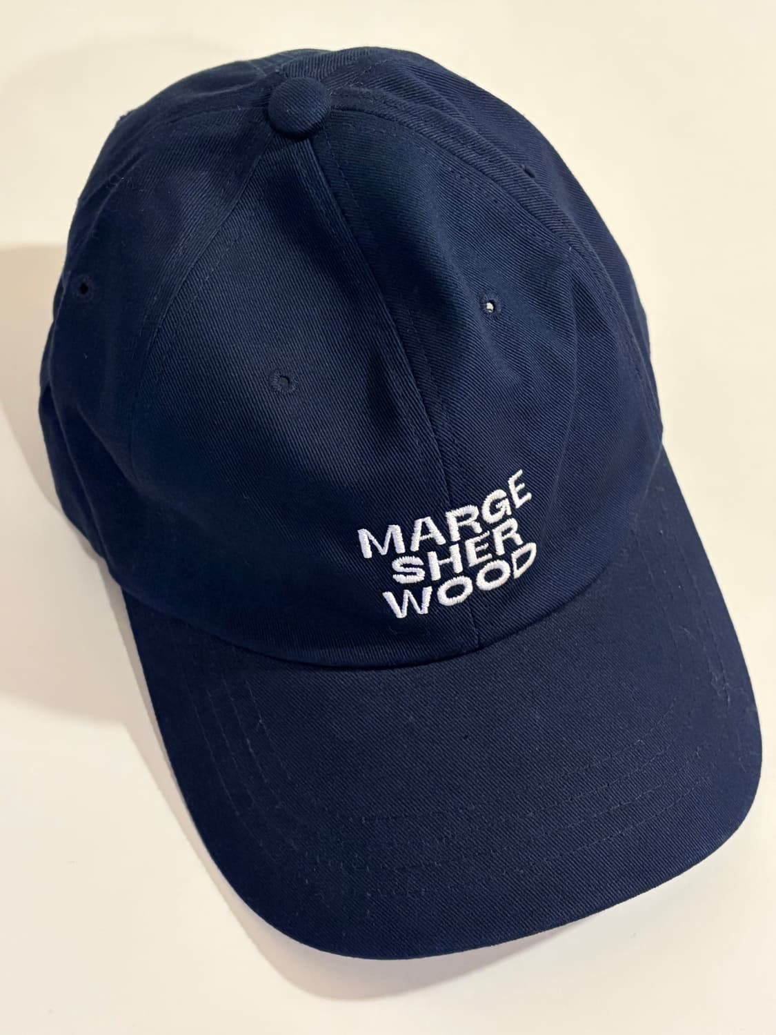 마지셔우드 로고 볼캡 네이비  상품이미지1