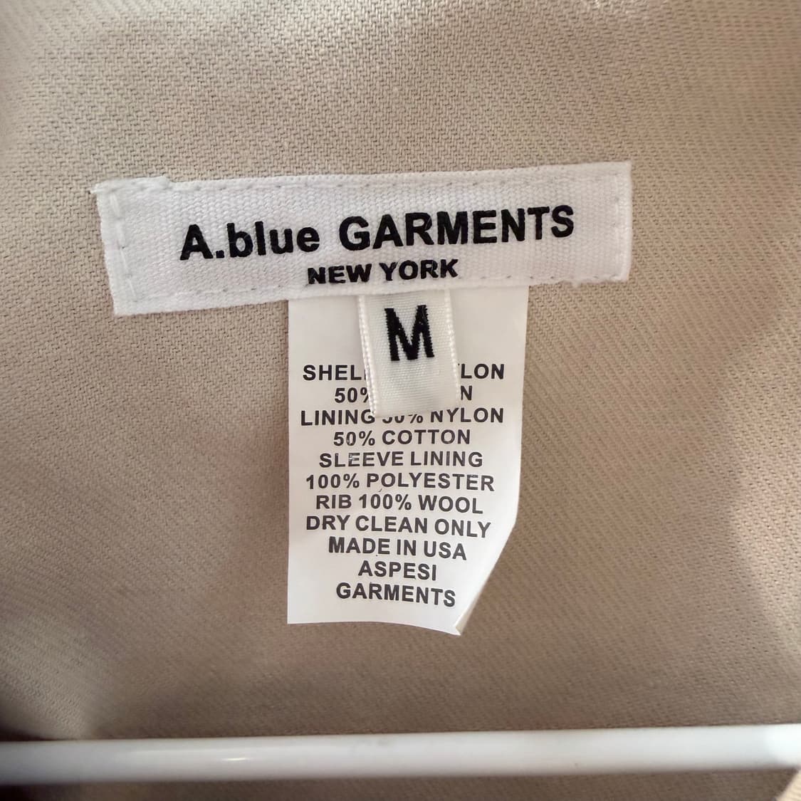 A.blue garments (Aspesi) 트렌치코트 상품이미지4