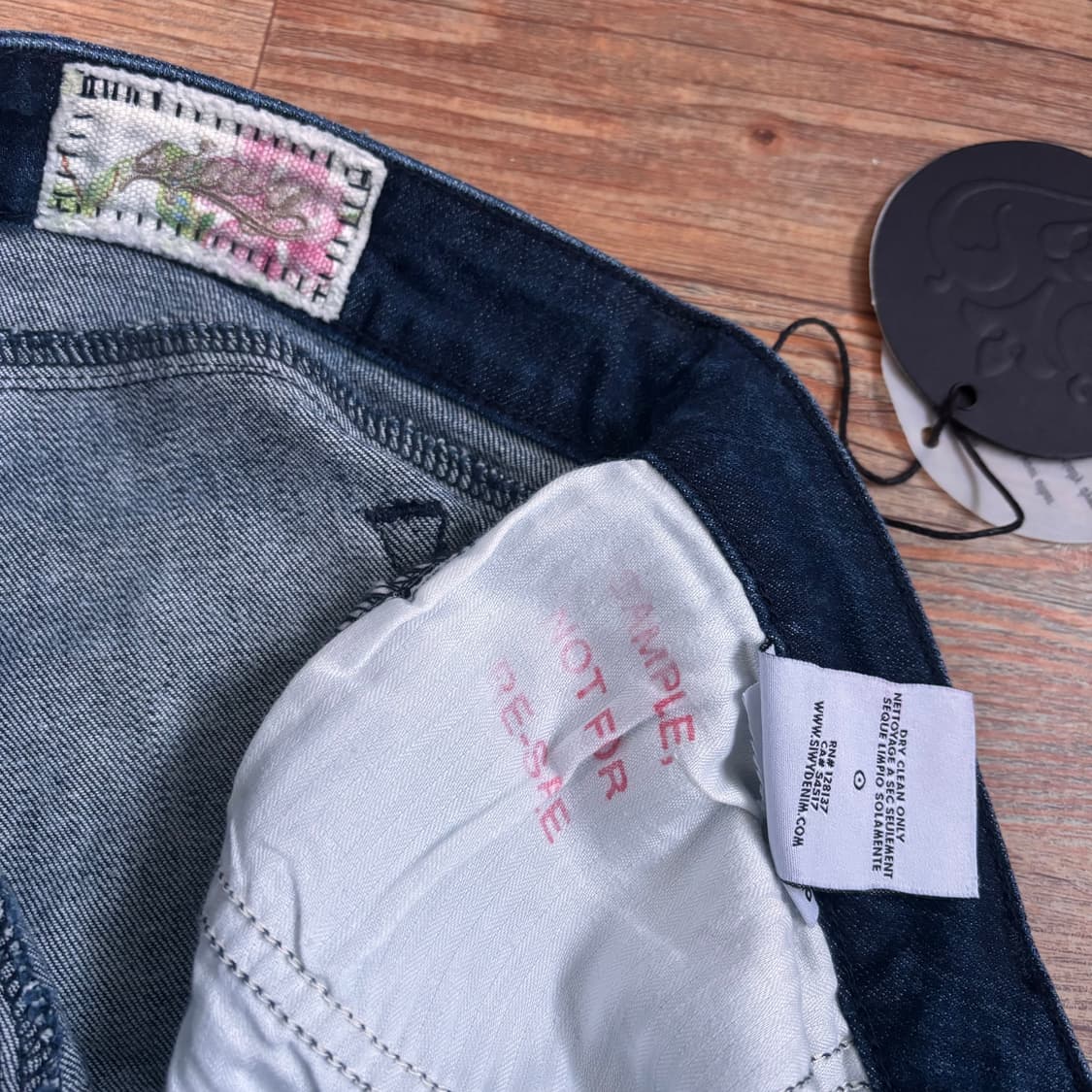 SIWY 씨위 슬림 부츠컷 26 스판 데님 청바지 할리 미국 상품이미지10