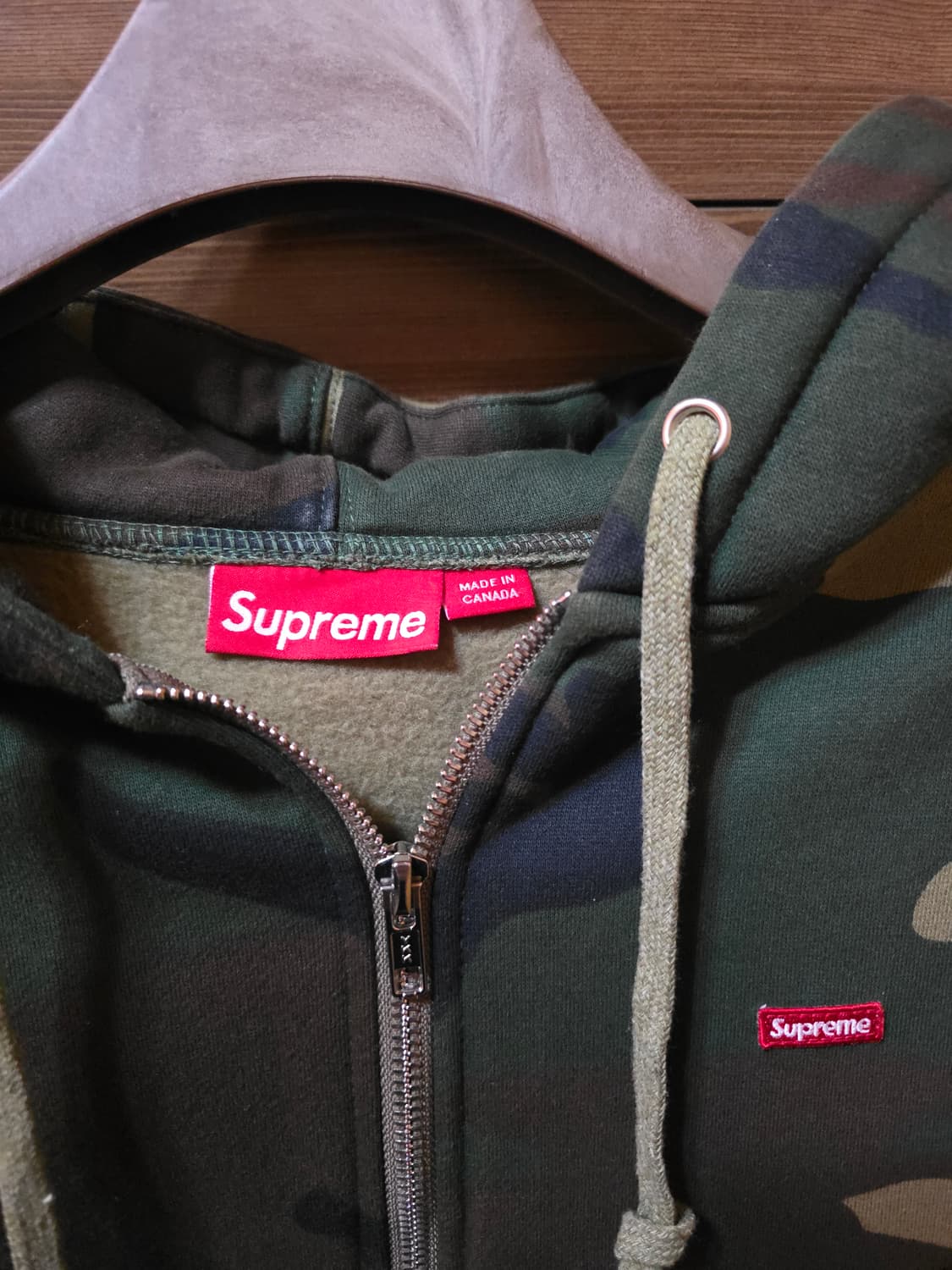 슈프림 카모 후드집업M 상품이미지2