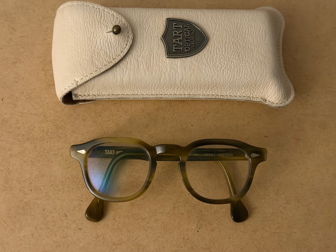 타르트 옵티컬 녹색빛 안경 상품이미지1