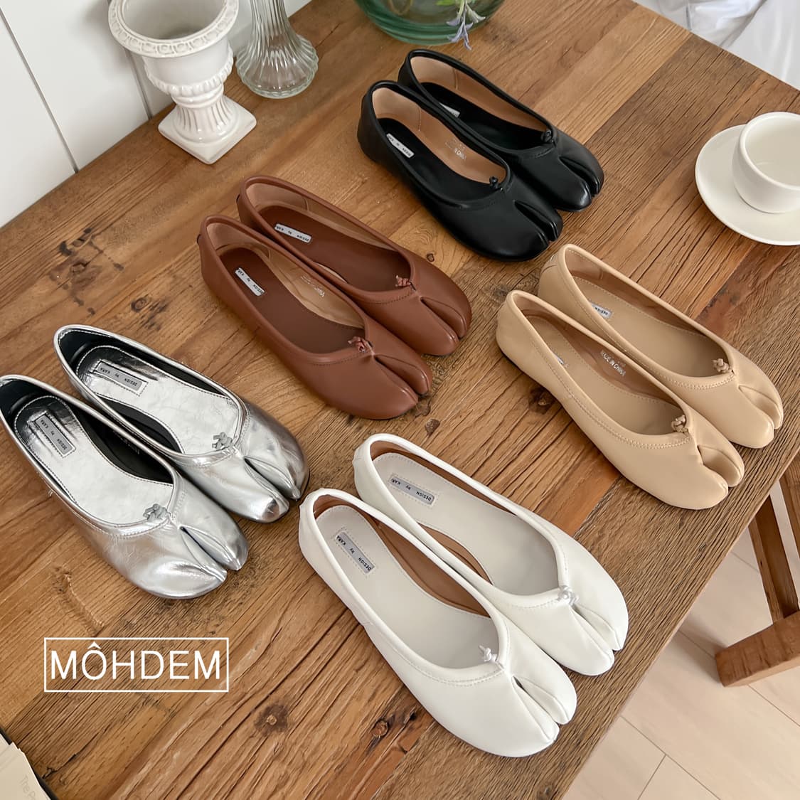 [premium] 타비 족발 플렛슈즈 로퍼 상품이미지2