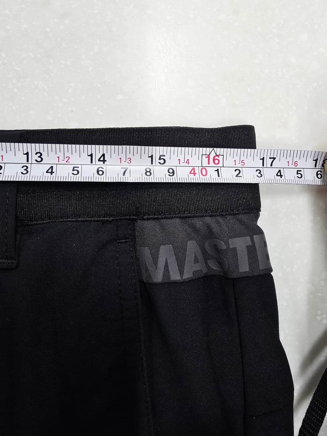 master bunny edition 블랙 골프 바지 상품이미지6