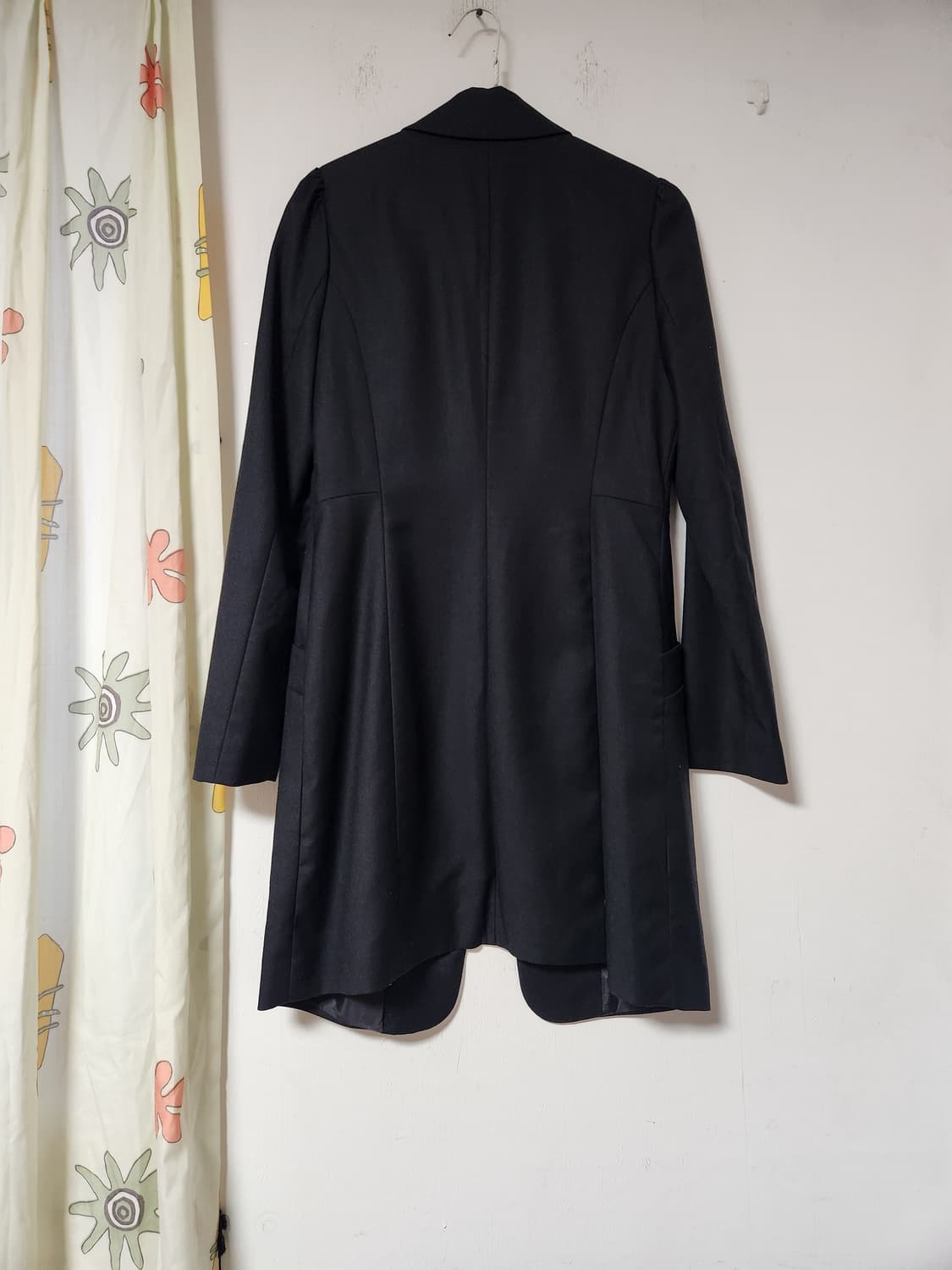 OZOC 블랙 더블 버튼 간절기 코트 55~66 상품이미지3