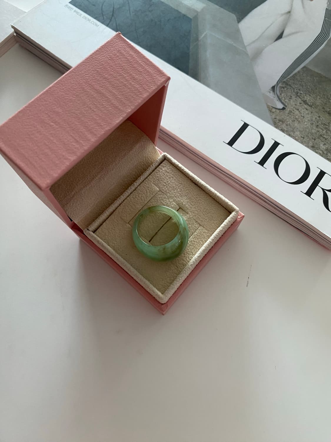 빈티지 그린 링 반지 상품이미지3