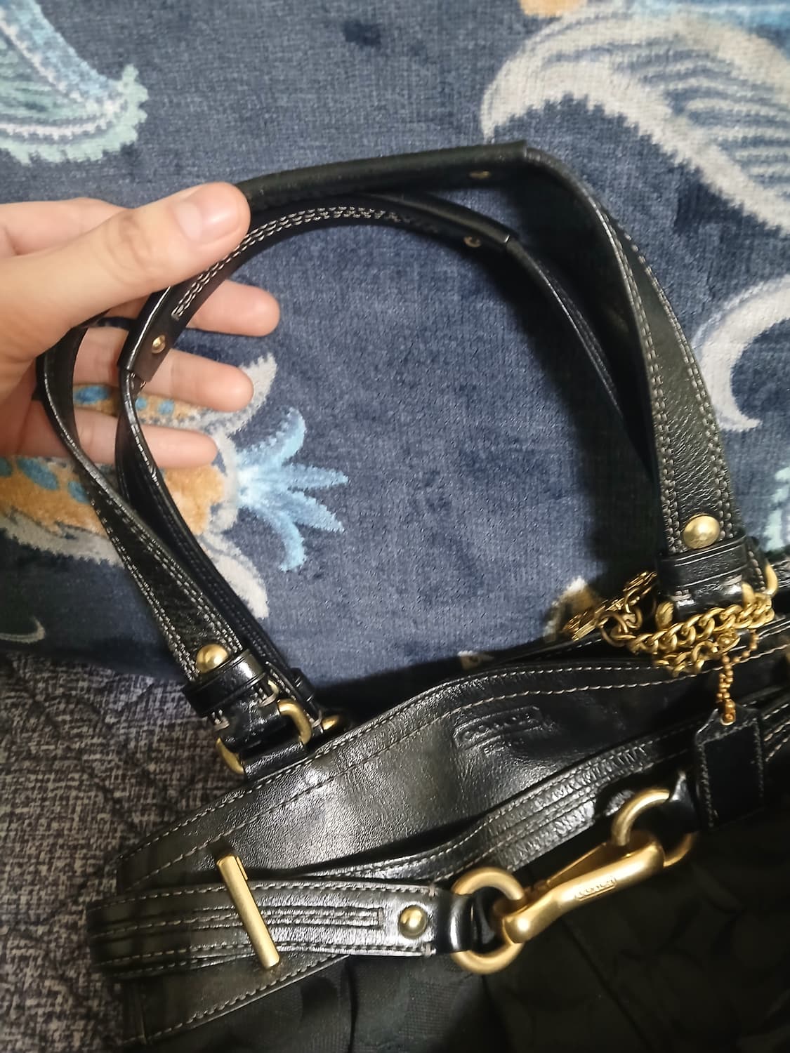 정품 코치 토트&숄더백 상태 좋음^^ 상품이미지5