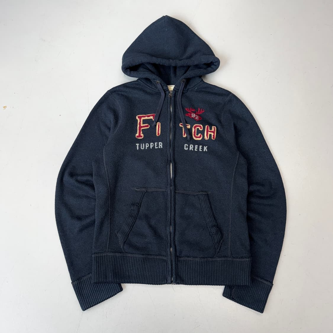 아베크롬비 Y2K 아치로고 후드집업 상품이미지2