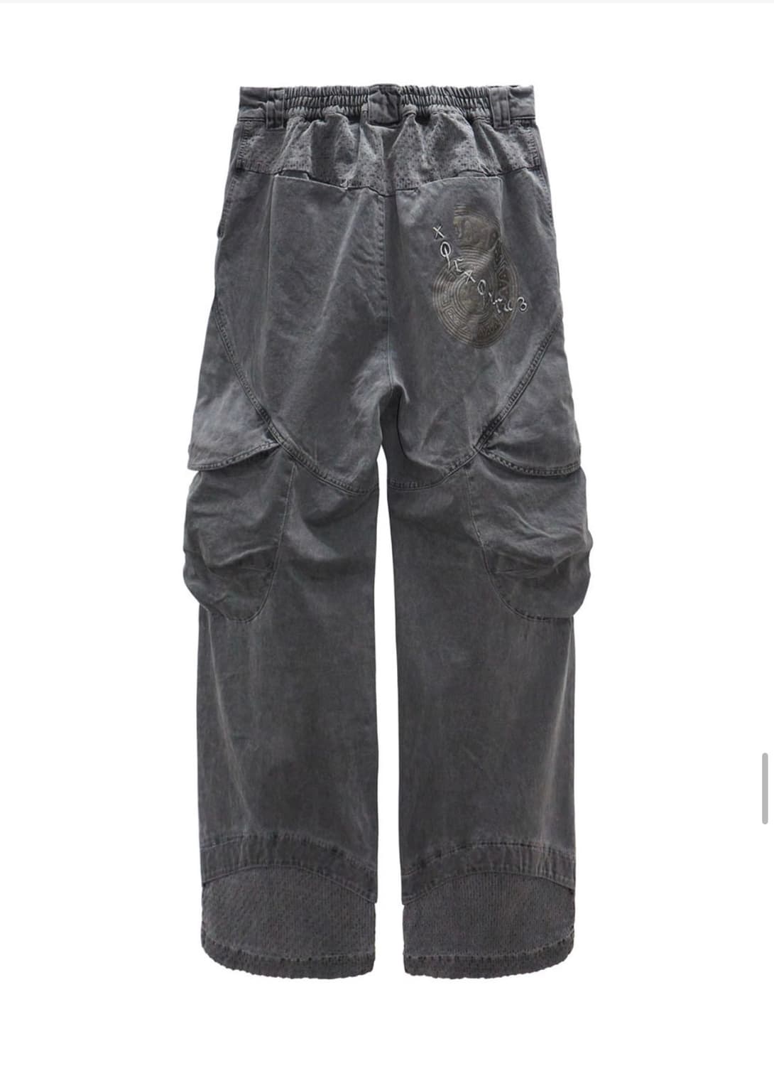 CORE:5 WASHED CARGO PANTS (CHARCOAL) 상품이미지2