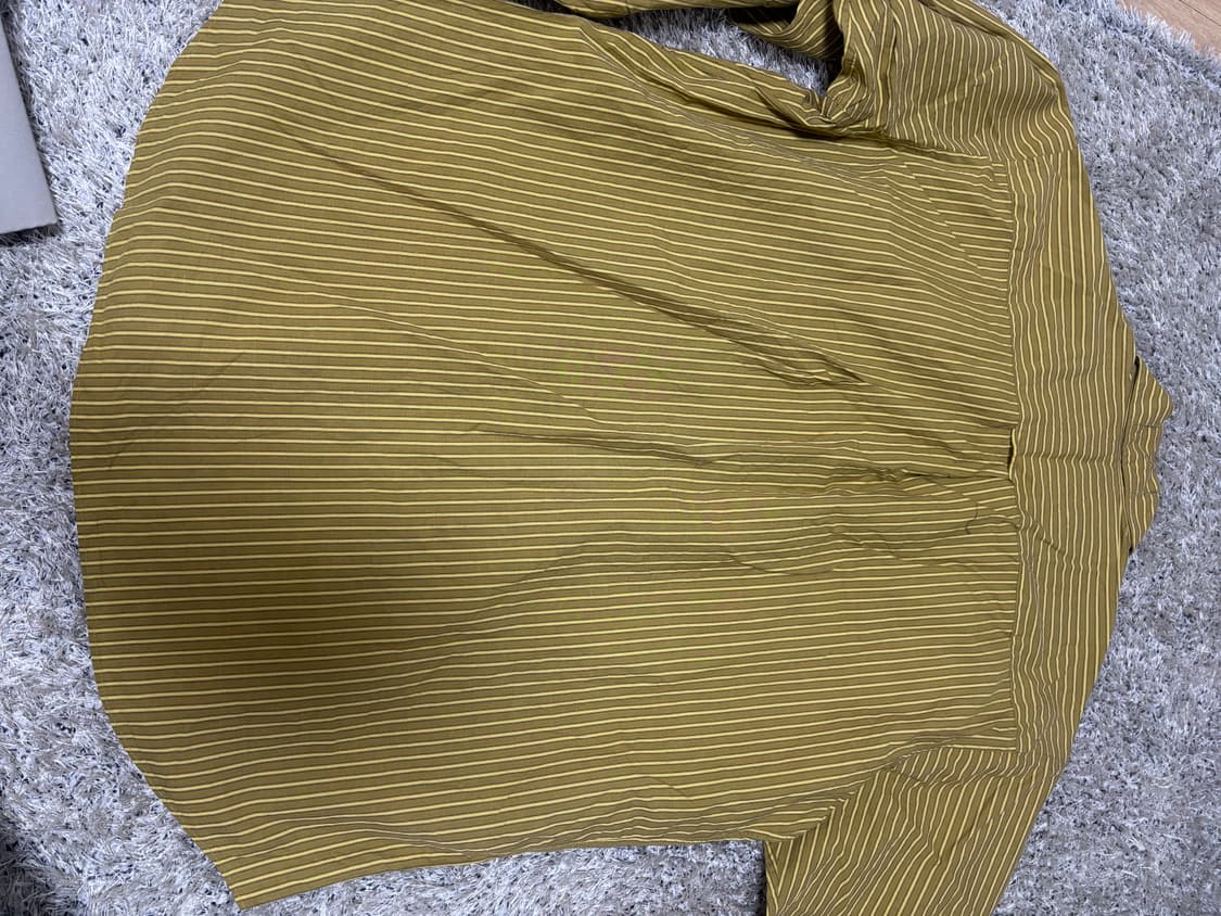 일제 PAPAS 스트라이프 셔츠 사이즈 105-110 상품이미지7