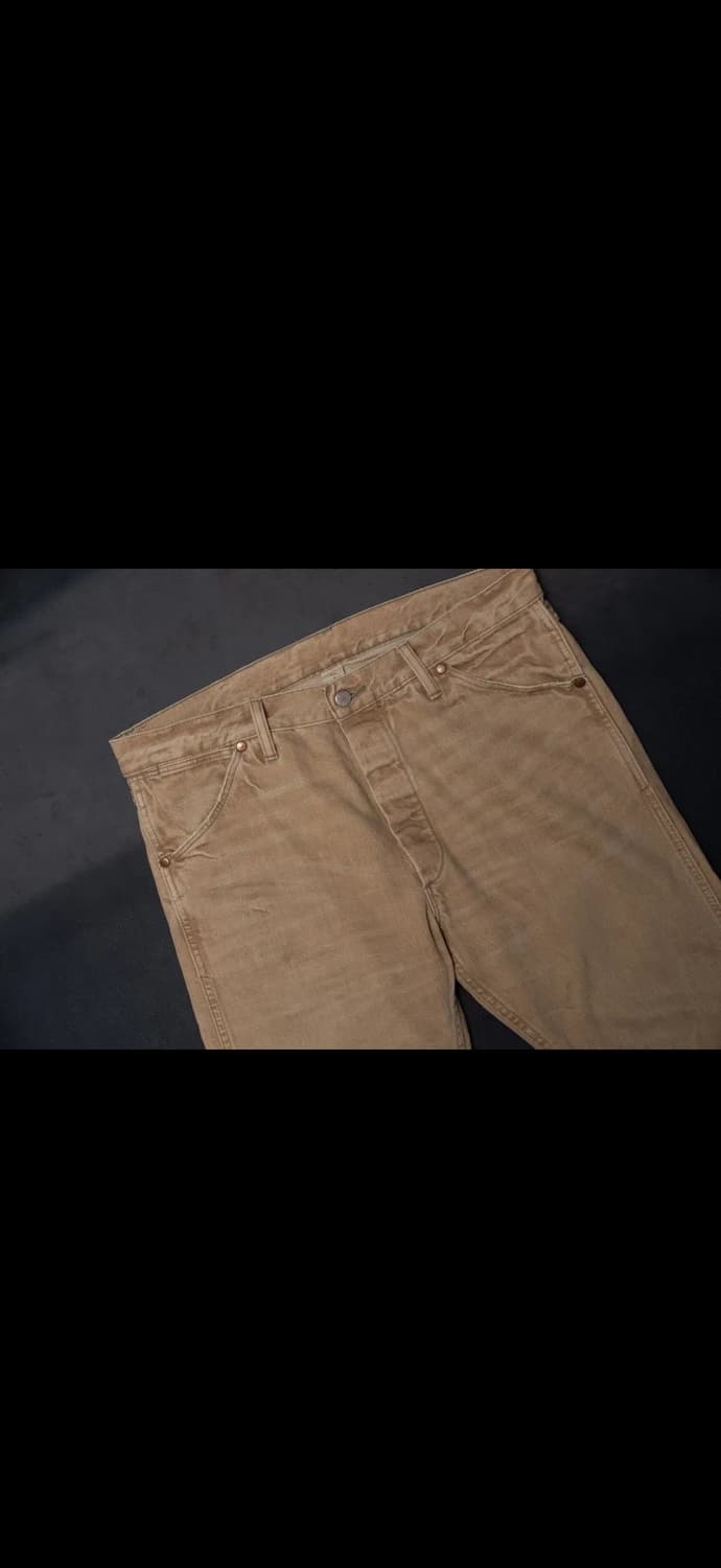 rrl 하이슬림 베이지 데님 34x32 상품이미지3