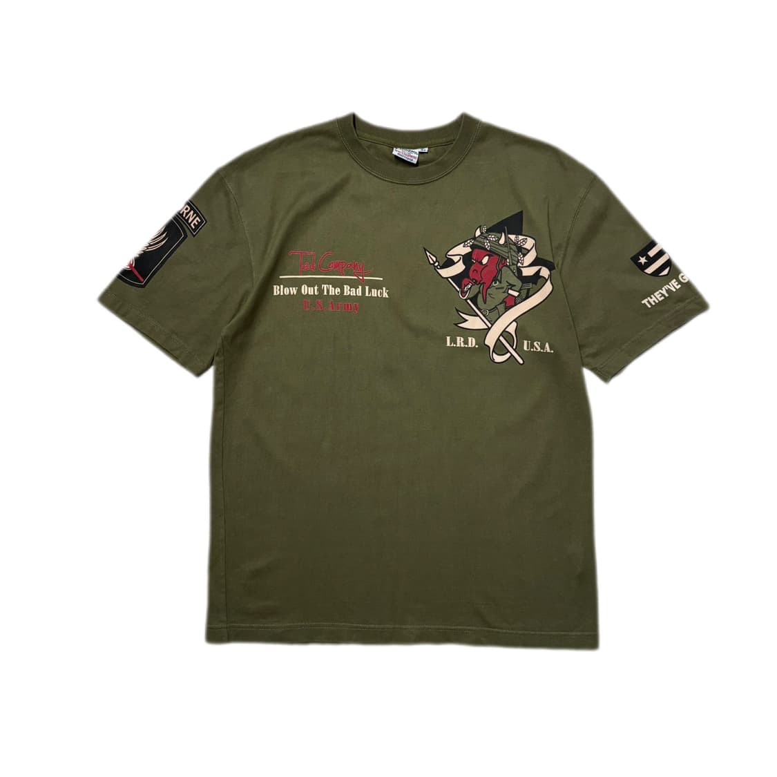 Ted Company 테드컴퍼니 밀리터리 반팔티셔츠 상품이미지1