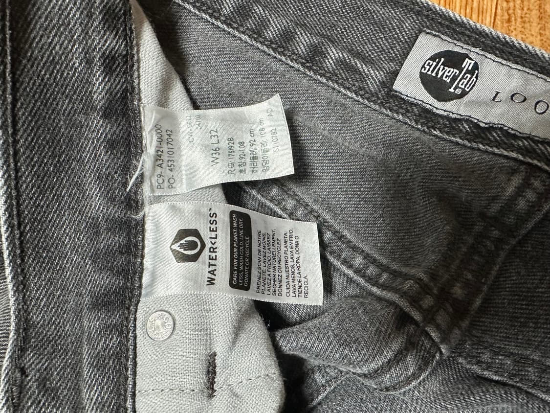 리바이스 실버탭 루즈핏 데님 상품이미지5